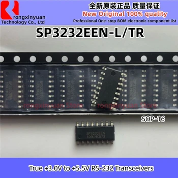 10tk SP3232EEN-L/TR SOP-16 SP3232EEN-L SP3232EEN SP3232 Tõsi +3.0 V +5,5 V RS-232 Transceivers Originaal Uus, 100% kvaliteet