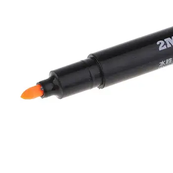 2mm T-Särk Alalise Riie Sm Tekstiil Riided Pen Fluorestseeruv Oranž