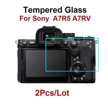 2TK Karastatud Klaasist Filmi Sony A7R5 A7RV A7R V Kaamera Screen Protector kaitsekile Alfa-7R V HD Selge Klaas Kaas