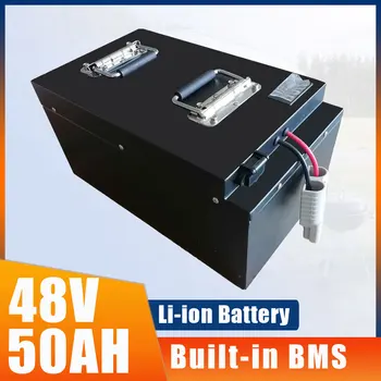48V 50AH Li-ion Bluetooth 2800W Mootorsõidukite Töötleja Solar Energy Storage Elektrilise Ratastooli Mootorratta Liitium Aku