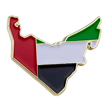 Araabia Ühendemiraadid Lipu Metallist Rinnamärk Lipu Sõle Riigi Lipu Rinnamikrofon Pin-Rahvusvahelised Reisi-Pins