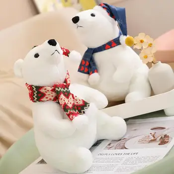 Armas Jääkaru -, Plüüš-Mänguasi, 2023 Jõulupidu Decor Soft -, Plüüš-Loomade Sall Jääkaru Nukk 2024 Uus Aasta Kodu Kaunistamiseks