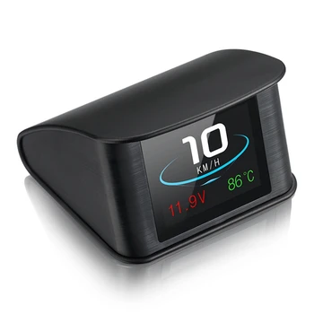 Auto OBD-Digitaalne Mõõdik HUD 10 2.2-Tolline LCD Ekraan Plastikust Auto Tarvikud Smart Digitaalne Vahend Head-Up Display