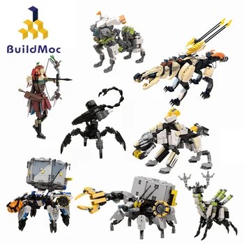 Buildmoc Horizoned Robot Nullidega aru saanud sellest, Sentryed Scroungers Mängu Tegevus Arvandmed ehitusplokid Mänguasjad Lastele, Lapsed Kingitusi