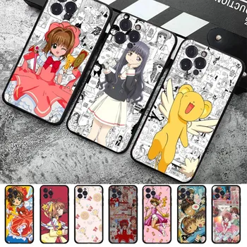 CardCaptor Sakura Anime Telefon Case For IPhone 15 8 7 6 6S Pluss X SE 2020 XR, XS 14 11 12 13 Mini Pro Max Mobiil Juhul