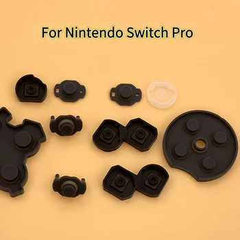 Elektrit juhtiva Liimiga Kummist Nupud Kontakt Räni Pad Nuppu Nintendo Switch PRO Mäng Controlller
