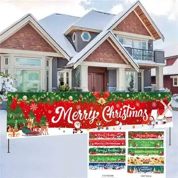 Jõulud Väljas Banner Flag Jõuluehe Kodu 2022 Xmas Kingitused, Kaunistused Navidad Noel Natal Head Uut Aastat 2023