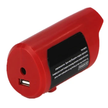 Kantav Patarei Adapter USB-Seade Laadija Koos SM USB Port Milwaukee 12V liitiumaku,Laadimine Telefoni Lihtne Paigaldada