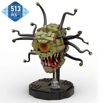 KES Mängu Monster Draakonid Beholdered ehitusplokid Bakterid Monster Silma Terror ja Horror Olend Tegevus Joonis Telliskivi Mänguasjad kingitus