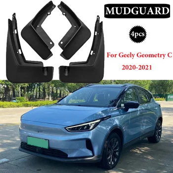 Kvaliteetne Auto Mudflaps jaoks Geely Geomeetria C 2020-2021 Mudguard Fender Muda Klapp Splash Guard Porilauad Auto Tarvikud