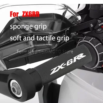 Lenkstangi Grip Sponge Kaas Kawasaki ZX6RR Non-slip Põrutuskindel Mootorratta Sponge Käepide Kawasaki ZX6RR