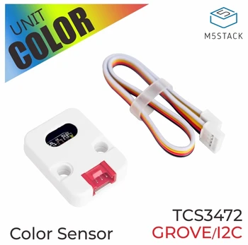 M5Stack Värvi anduri moodul TCS3472 RGB Mini värvi kaugseire tunnustamise moodul