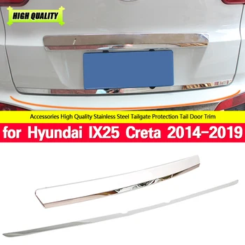 NÄITEKS Hyundai IX25 Creta 2014-2019 Tagaluugi Tagumise Ukse Alumine Kaas Vormimise Sisekujundus roostevabast terasest tagaukse sisekujundus auto Tarvikud
