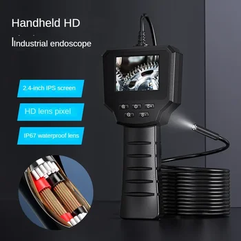 Pihuarvuti toru endoscope ekraani 8mm objektiiv-HD kaamera integreeritud tööstus-speculum kontrolli IP67, veekindel reiting