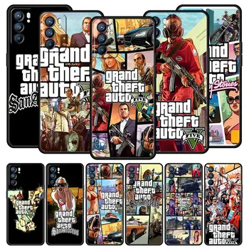 Rockstar gta 5 Grand Theft Puhul Oppo Leia X6 X5 A53 A54 A52 A9 A15 A95 A16 A17 A76 A74 A57 Reno7 Reno6 Pro Plus 5G Kate