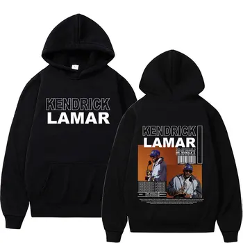Räppar Kendrick Lamar Hupparit Muusika Album Plakati Print Sviitrid Meeste -, Naiste -, Hip-Hop Riided Fashion Topp Tops Streetwear