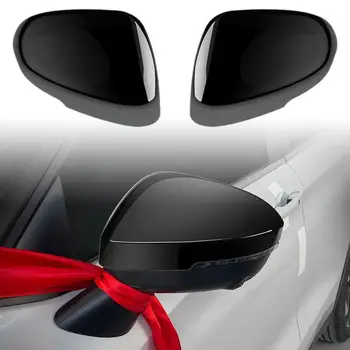 Süsinikkiust Rearview Pool Peegli Katted, Mitsubishi Outlander 2022-2023 ABS Rearview Mirror Cover J0Z5