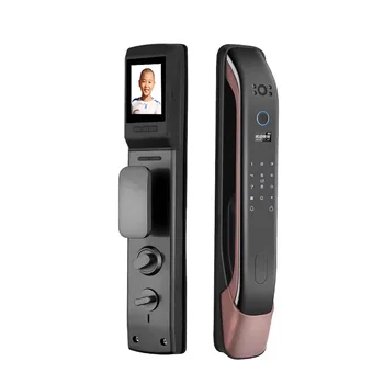 Uue Biomeetriliste Sõrmejälgede Lukk Turvalisuse Smart Ukse Lukk Parooli Võti kiipkaardi Avada APP Kaamera Ekraan Elektrooniline Lukk