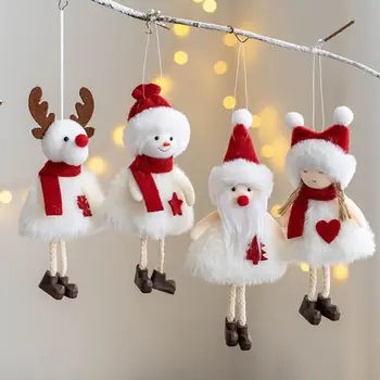 Jõuluehe Xams Puu Ripub Ripats Home Decor Cute -, Plüüš-Nukk Navidad Tilk Kaunistused